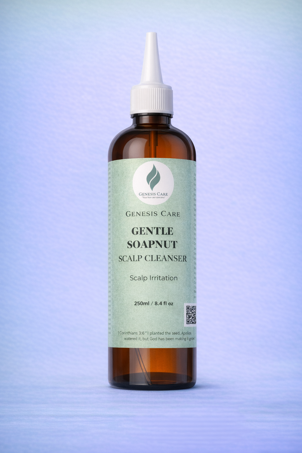 Genesis Soapnut Gentle Cleanser - Daily  Oil Control & Dandruff Support