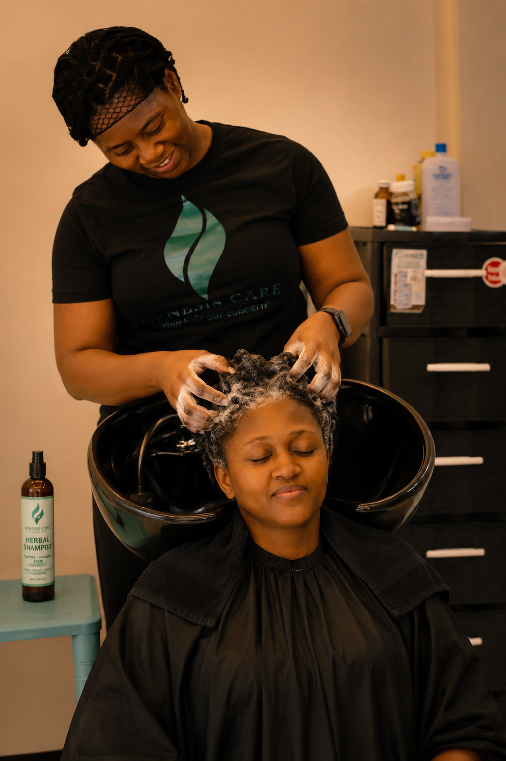 Genesis Herbal Shampoo ( Infused with Neem)