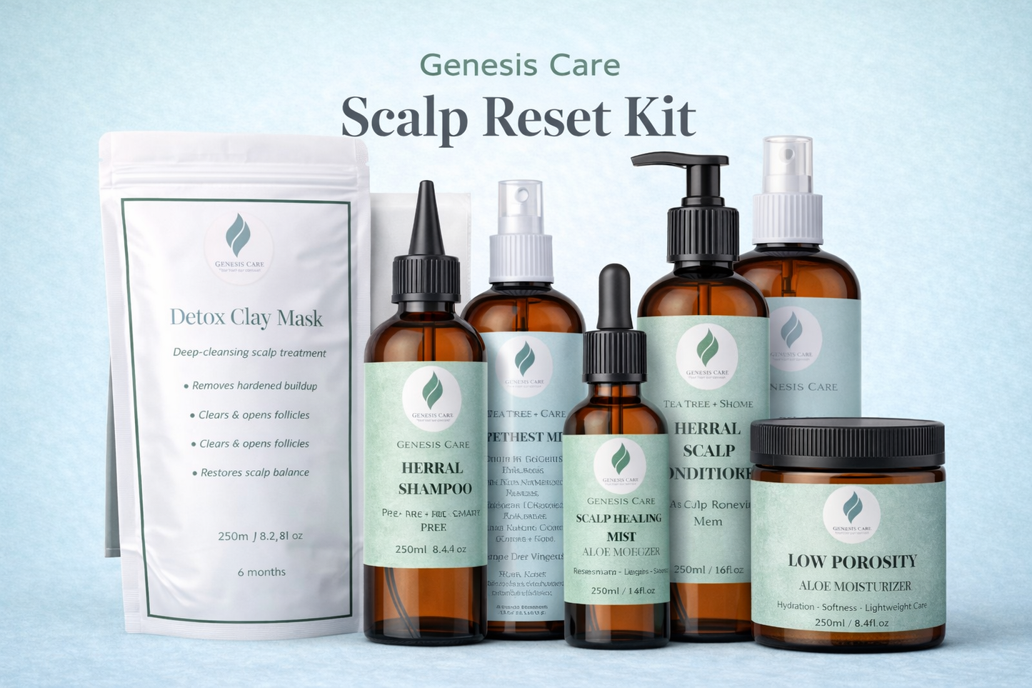 Genesis Scalp Reset System (Phase 1) - Best for Detox